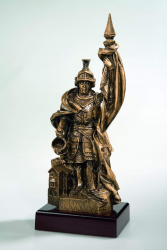 Feuerwehrfigur St. Florian 36cm mit Gravur